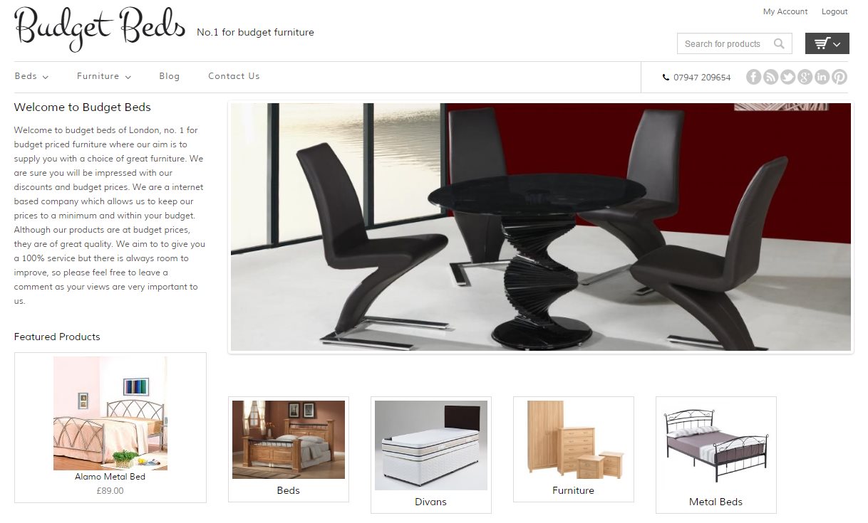 New Budget Beds site Budget Beds